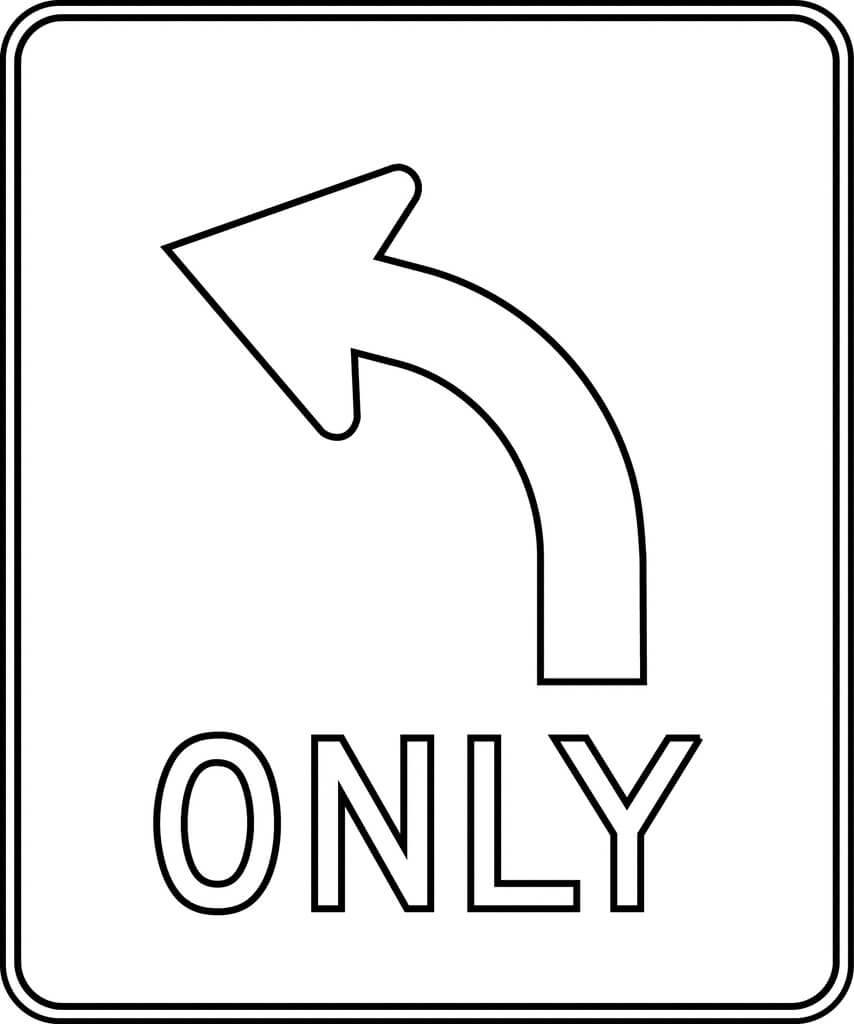 도로 및 거리 안전의 거리 표지판