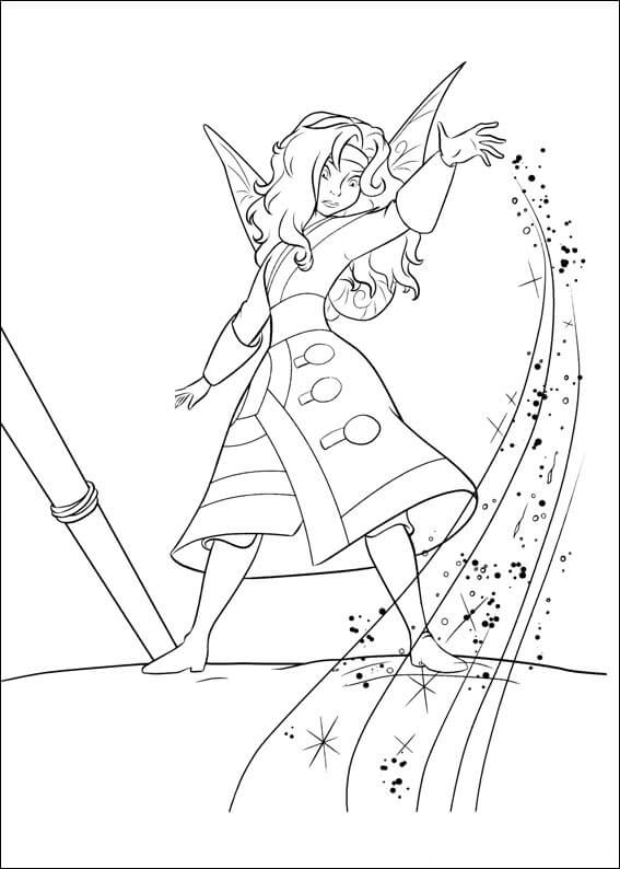 동정심 많은 요정 coloring page