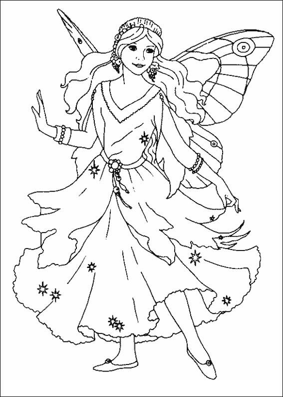 기초그림요정 coloring page