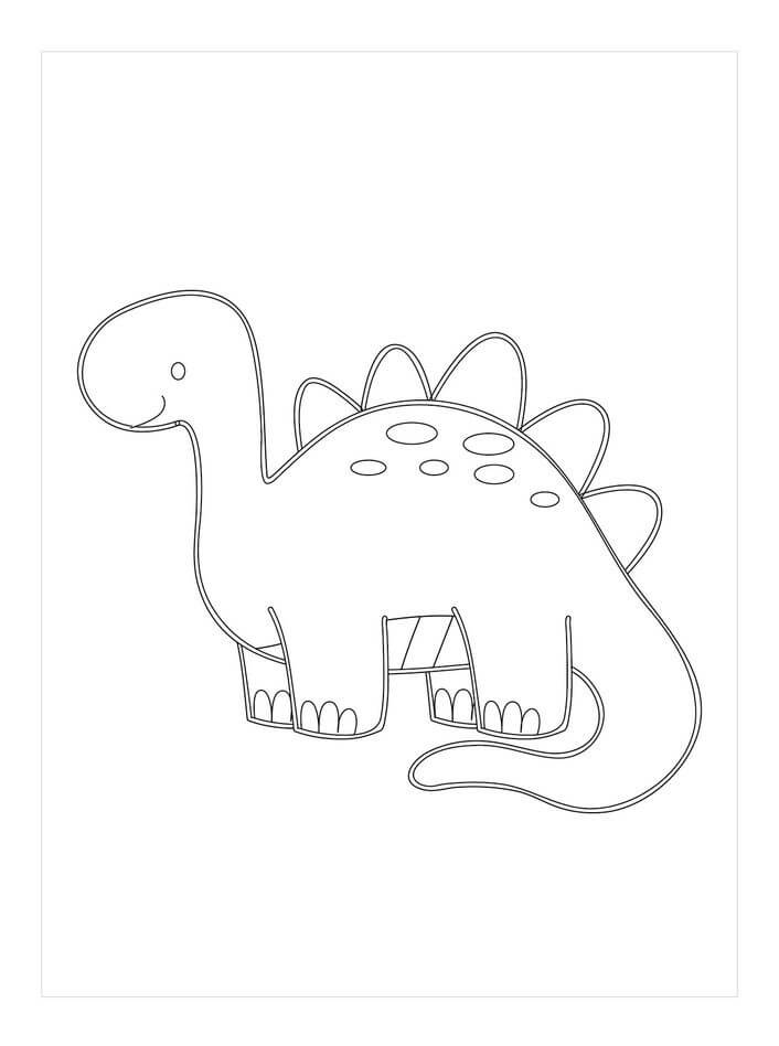 공룡 – 시트 109 coloring page