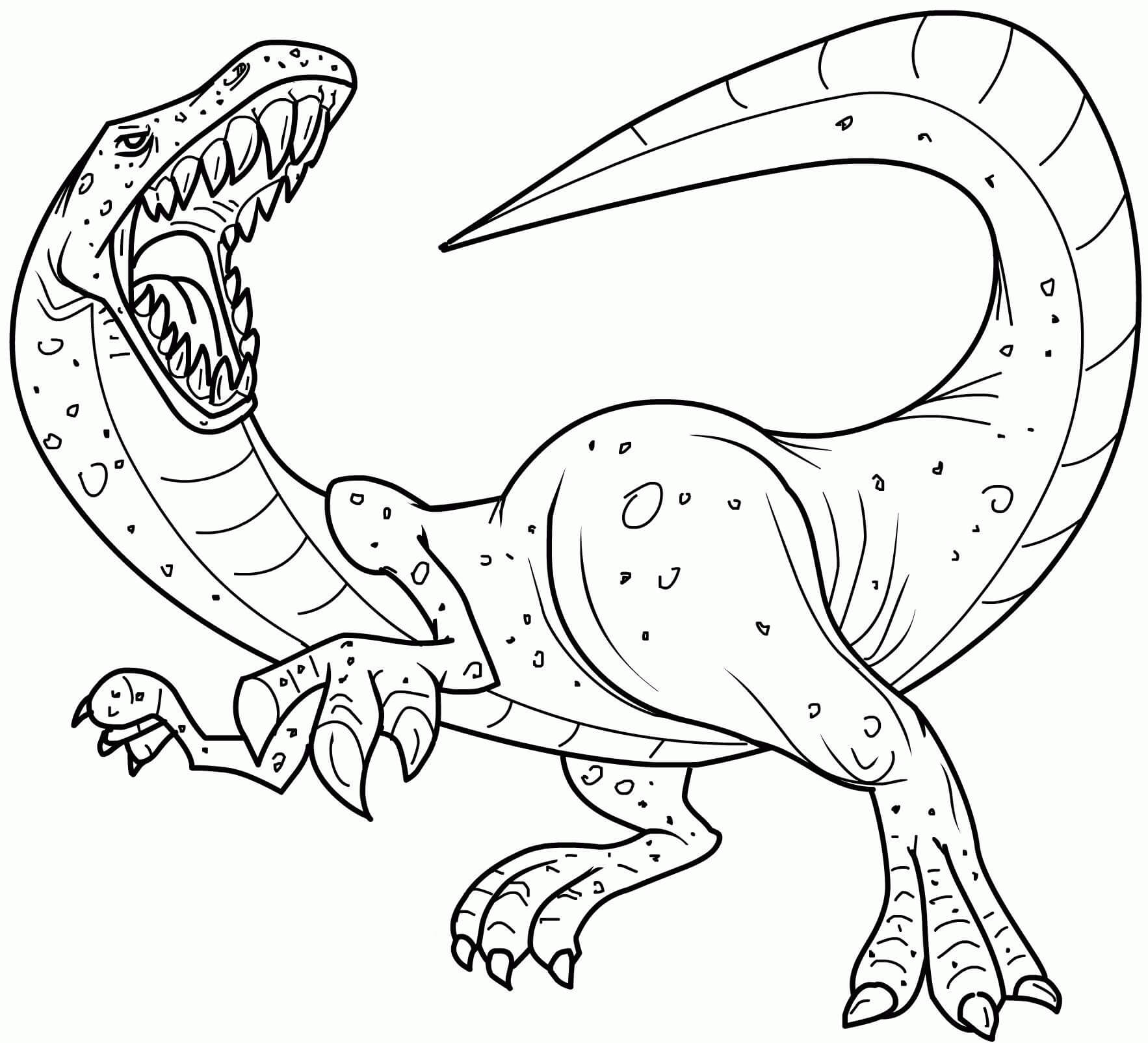 공룡 – 시트 65 coloring page