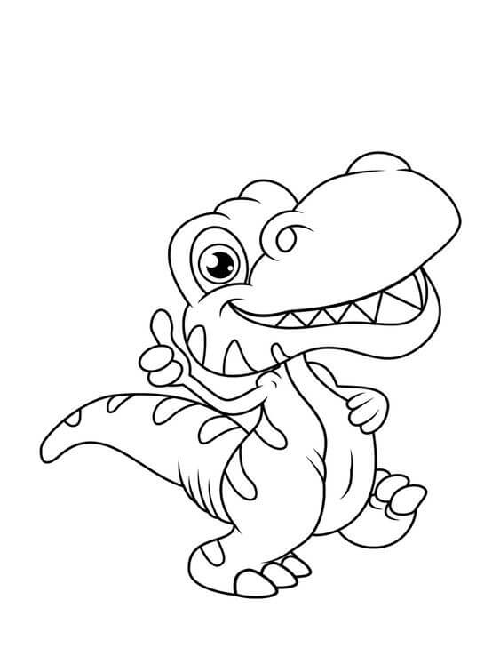 공룡 – 시트 69 coloring page