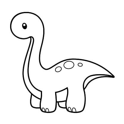 공룡 – 시트 95 coloring page