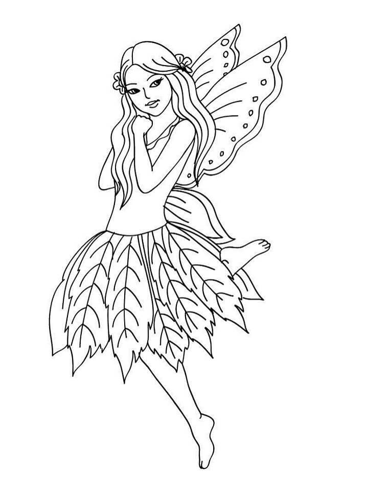 좋은 요정 coloring page