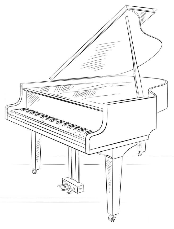 피아노 그리기