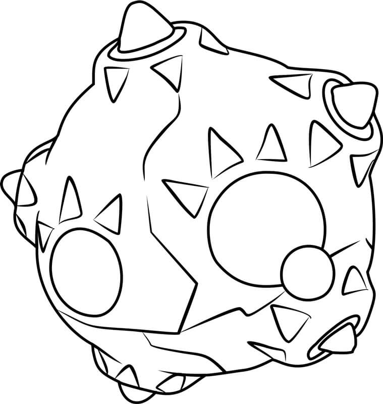 Pokemon Mineur coloring page