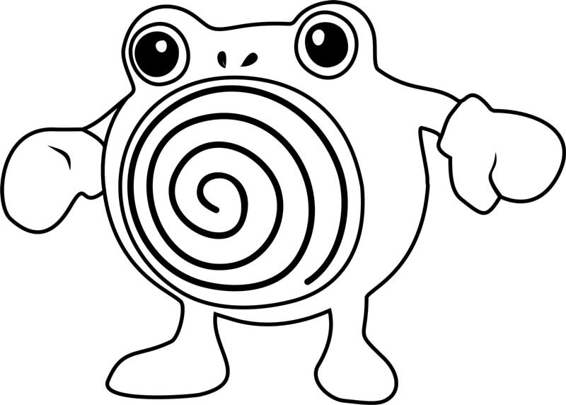 Pokemon Tourbillon coloring page