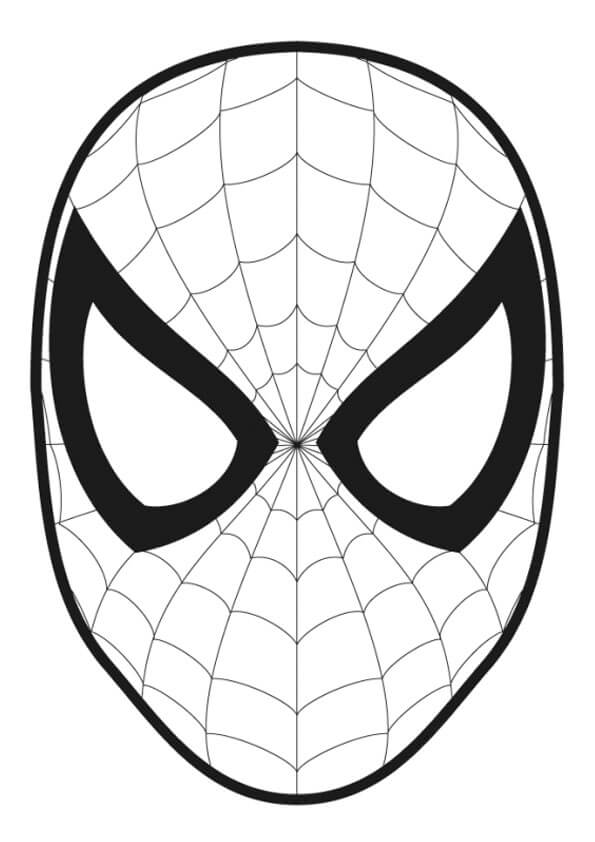 스파이더맨 기본 마스크