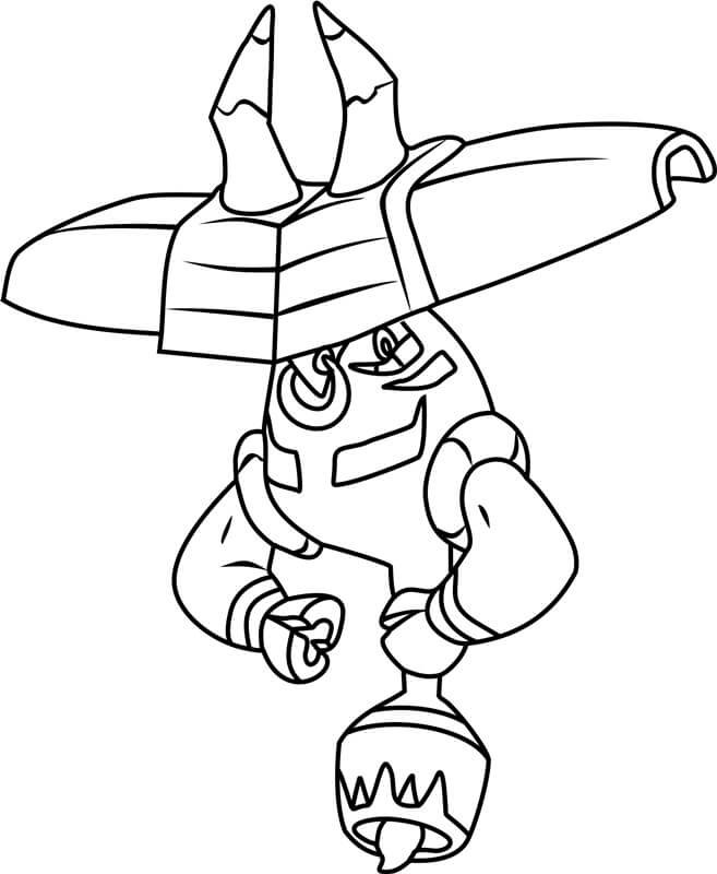Tapu Bulu coloring page