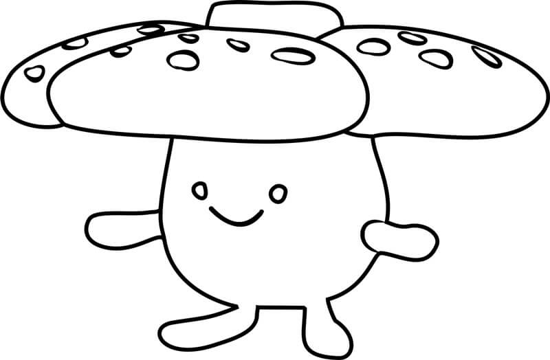 Vileplume Pokemon GO coloring page