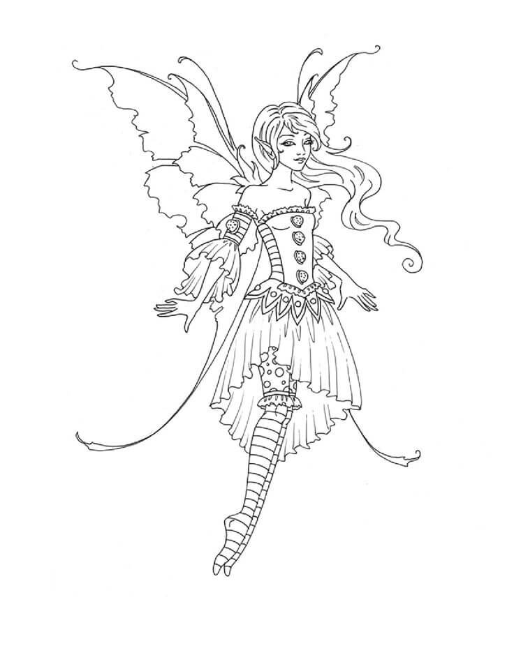 요정 무료 아이디어 coloring page