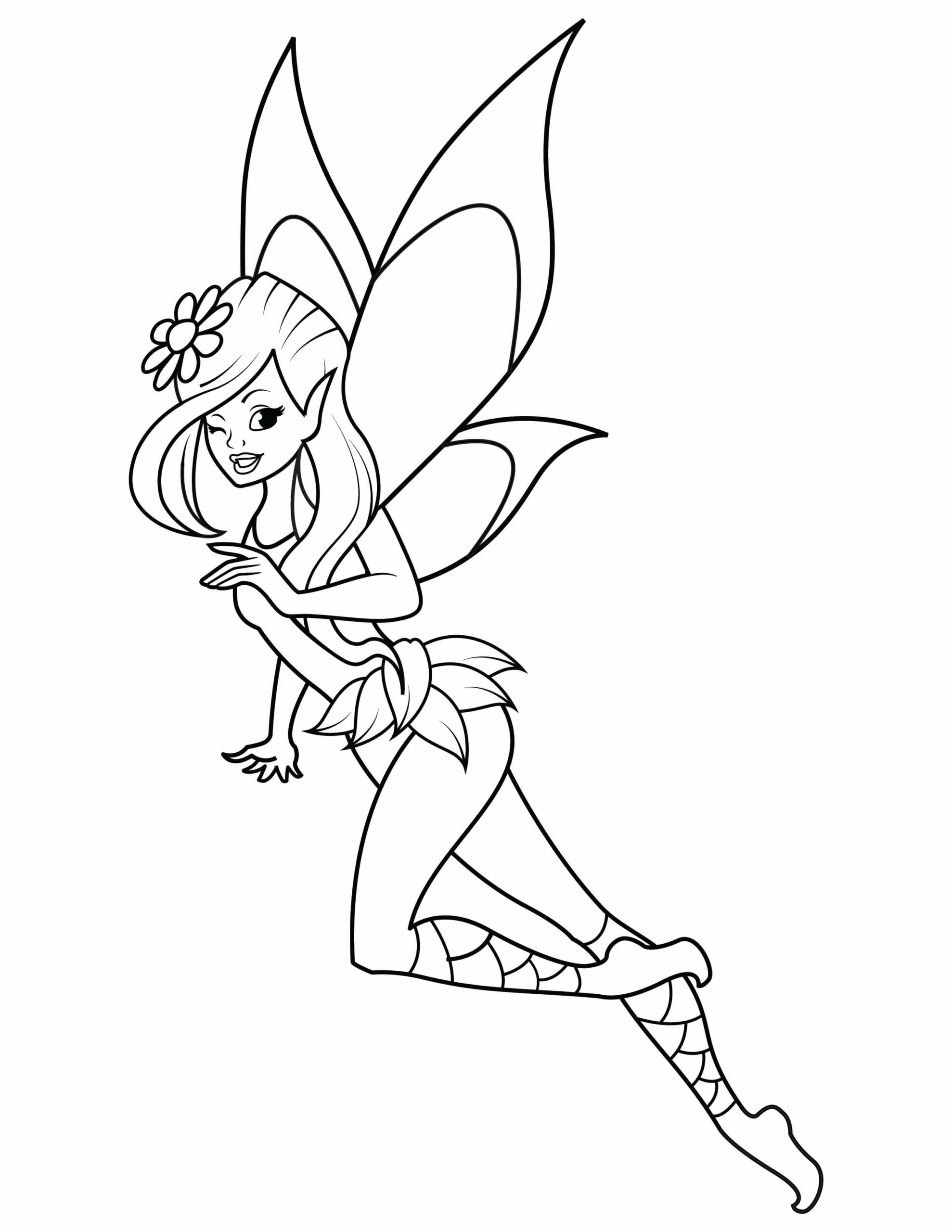 요정 무료 이미지 coloring page