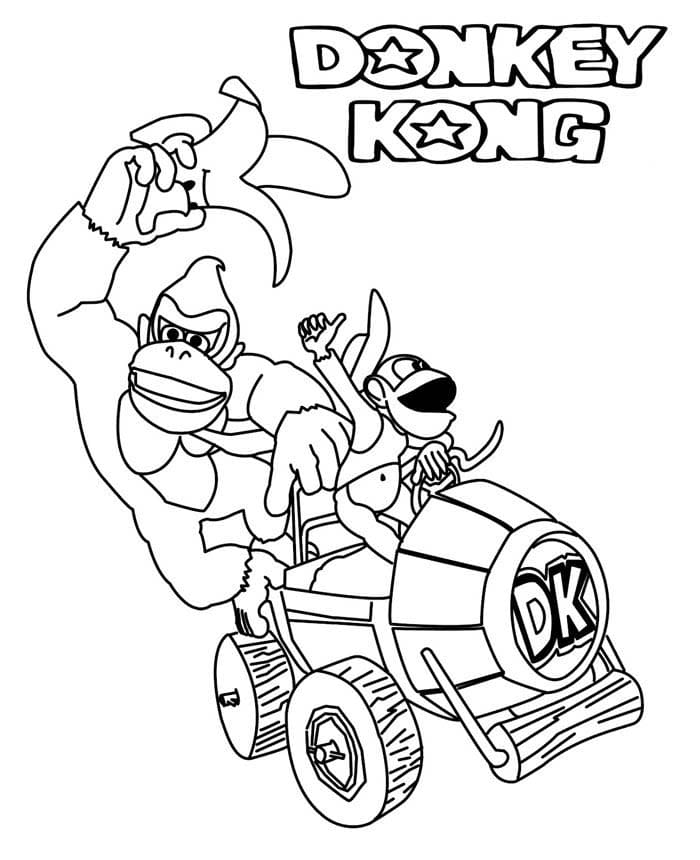 Mario for Kids coloring page