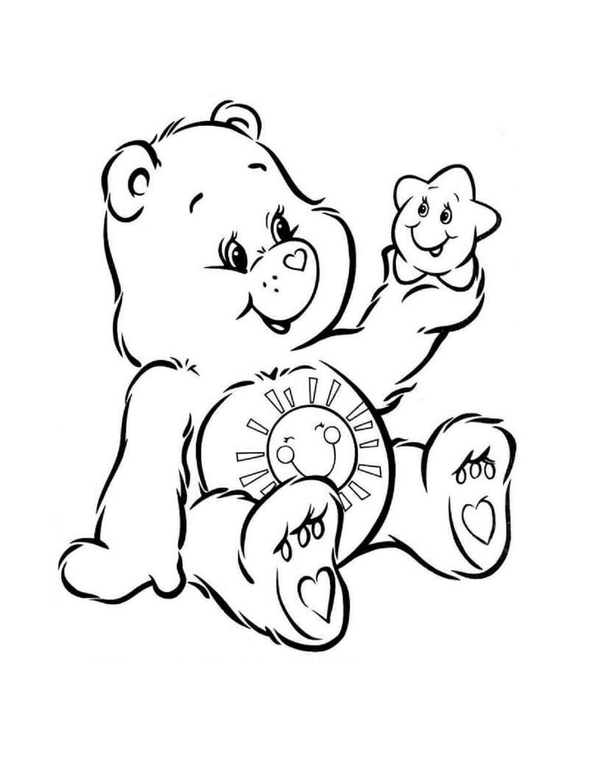 곰 – 시트 29 coloring page