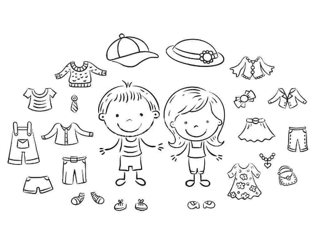 아동복 coloring page