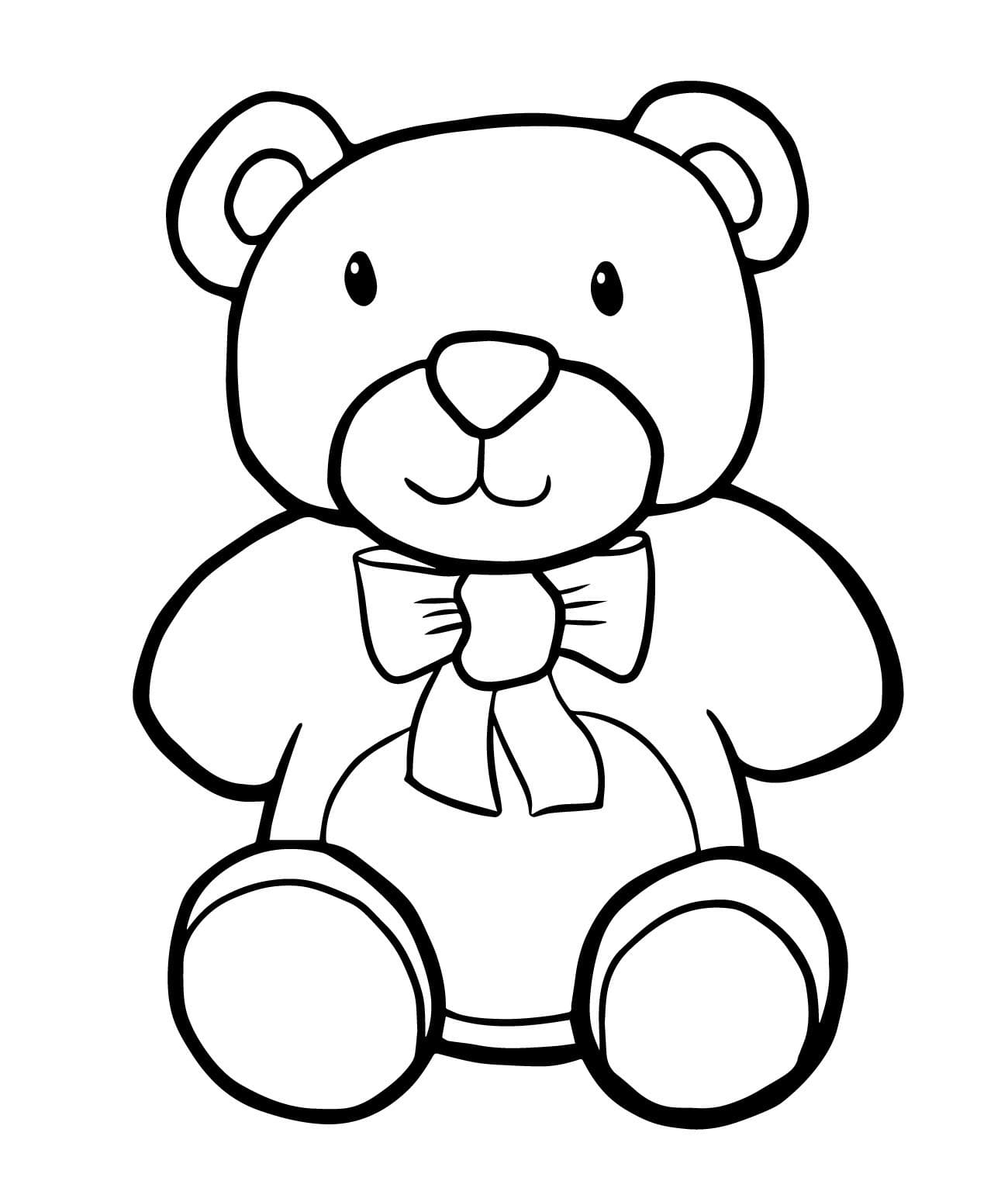 그레이트 테디베어 coloring page