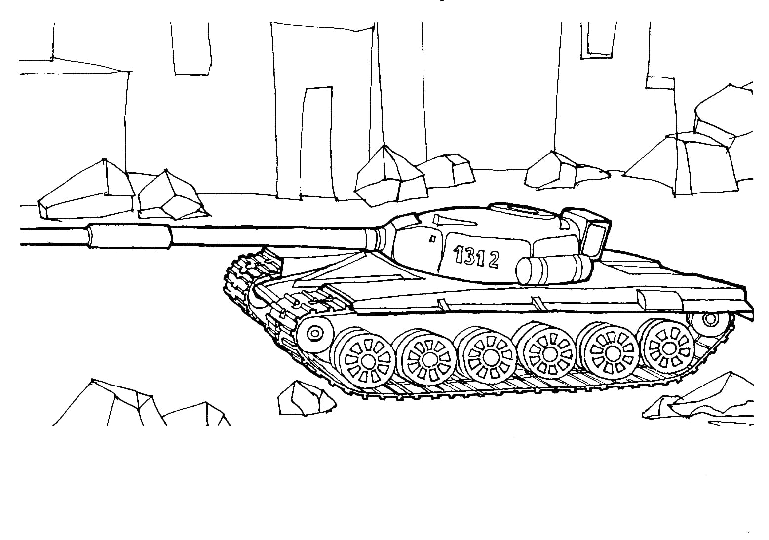 인쇄 가능한 탱크 이미지