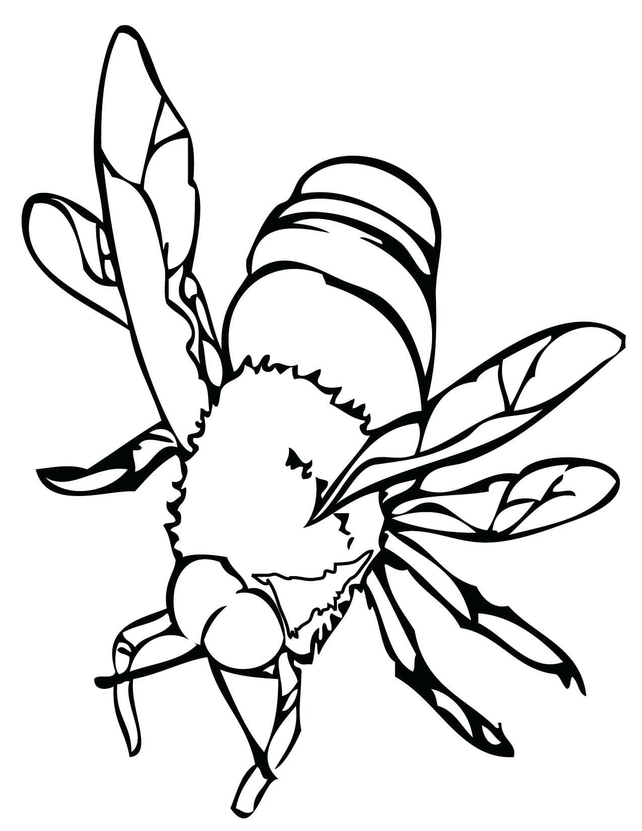 인쇄 곤충 coloring page