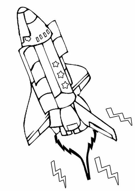 로켓 이미지 coloring page