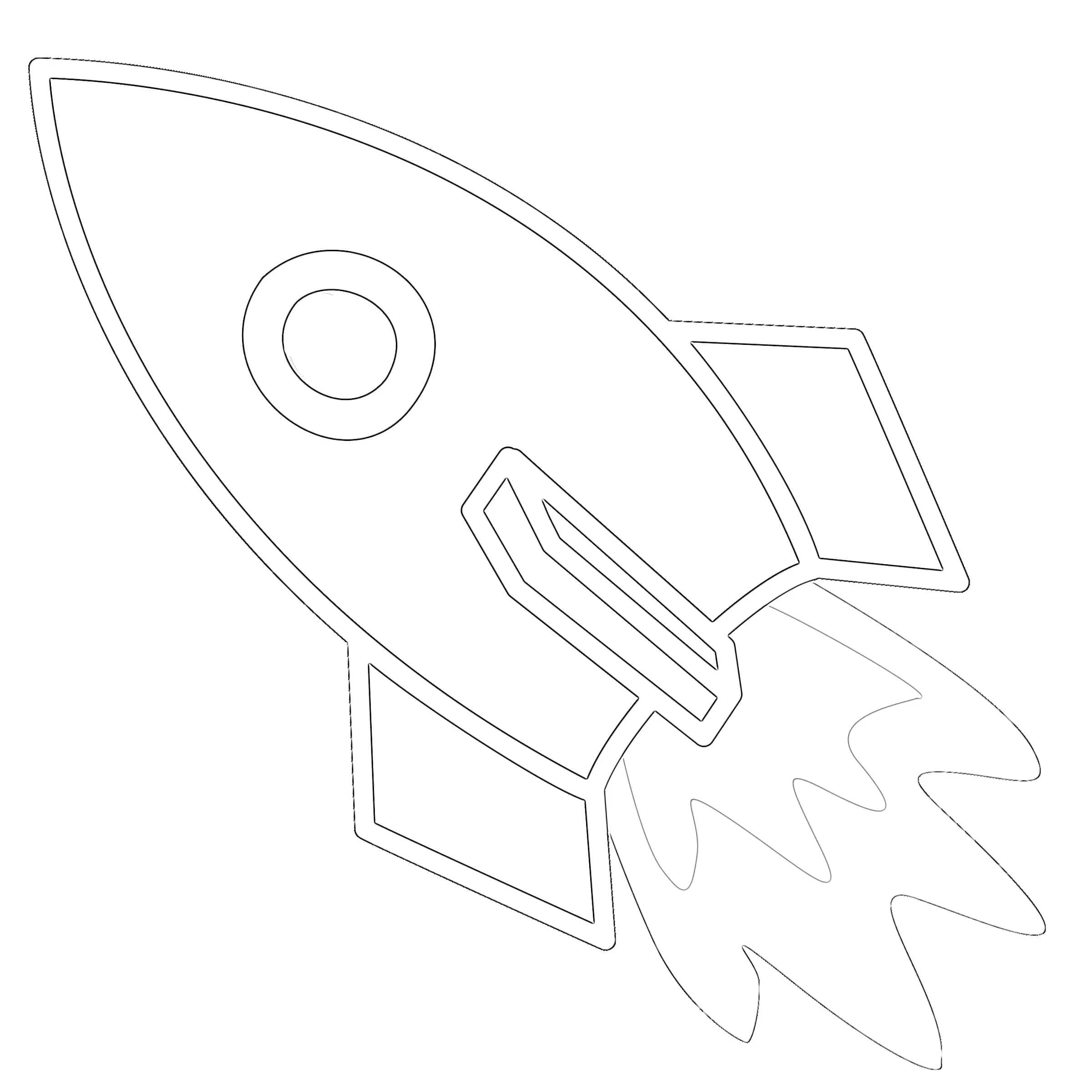 로켓 무료 다운로드 coloring page