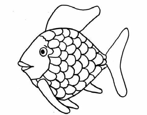 물고기 – 시트 19 coloring page