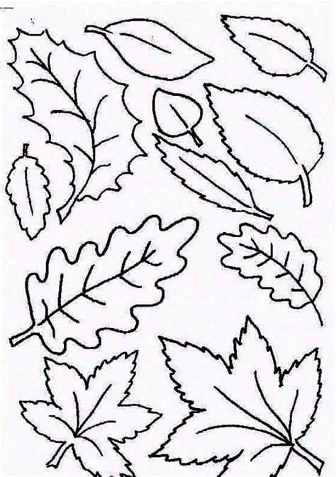 무료 나뭇잎 이미지 coloring page
