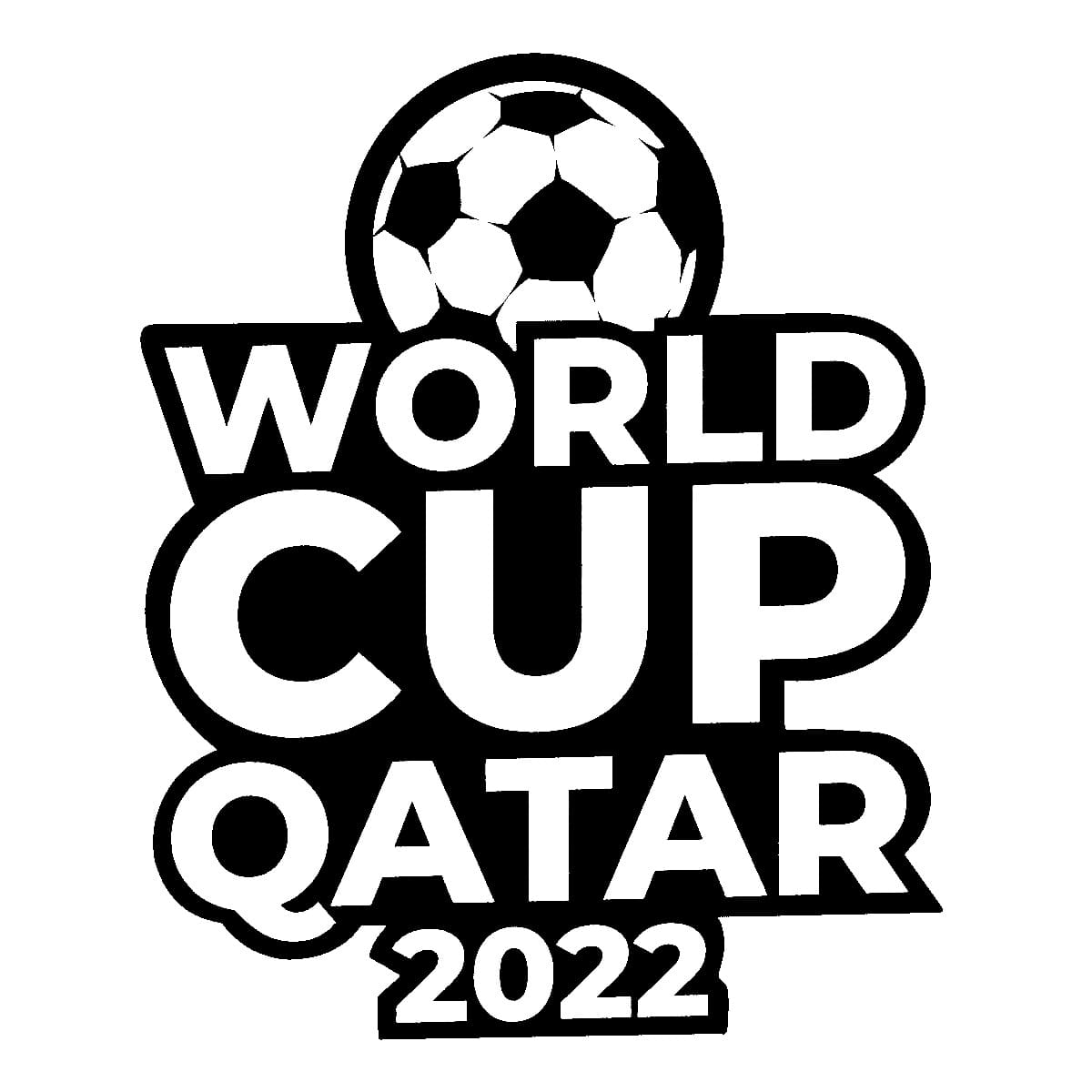 2022년 카타르 월드컵 coloring page
