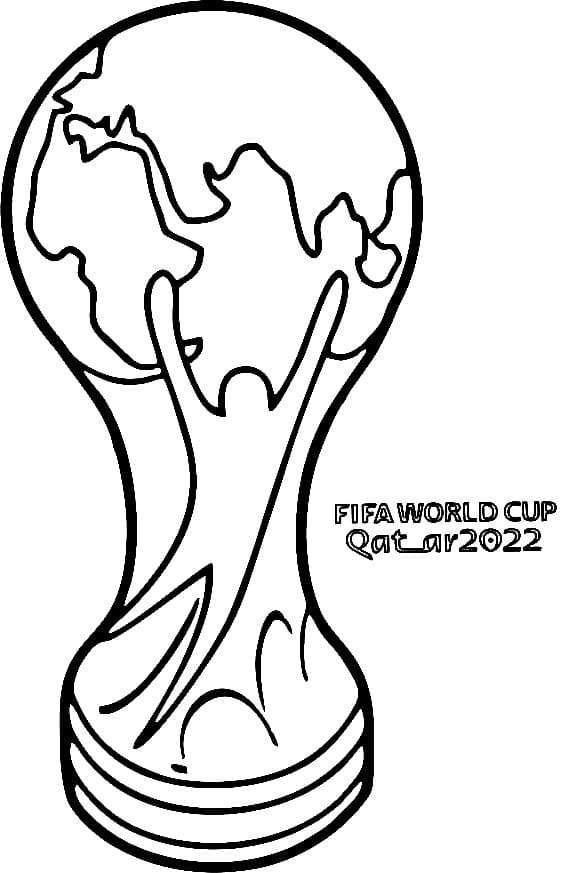 2022년 월드컵 coloring page
