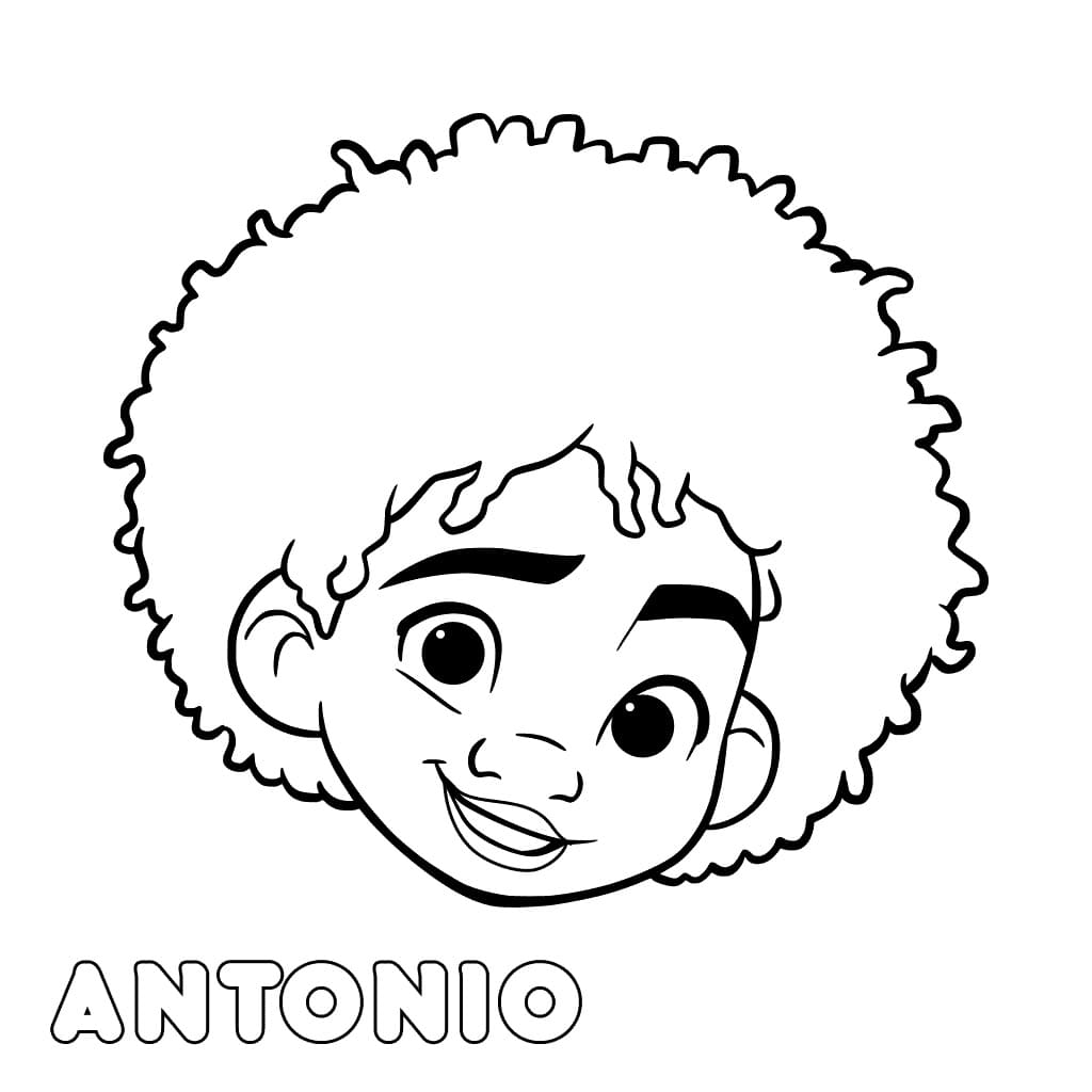 엔칸토의 안토니오 마드리갈 coloring page