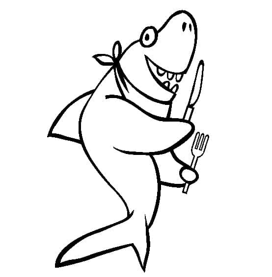 만화 배고픈 상어