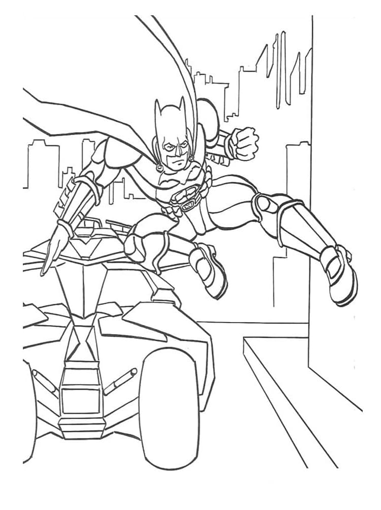 배트맨 1 coloring page