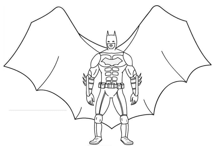 배트맨 13 coloring page