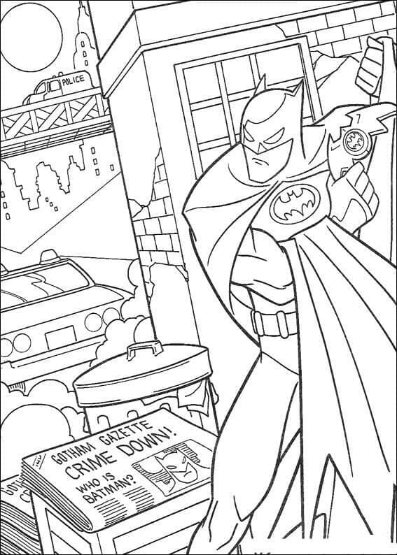 배트맨 2 coloring page