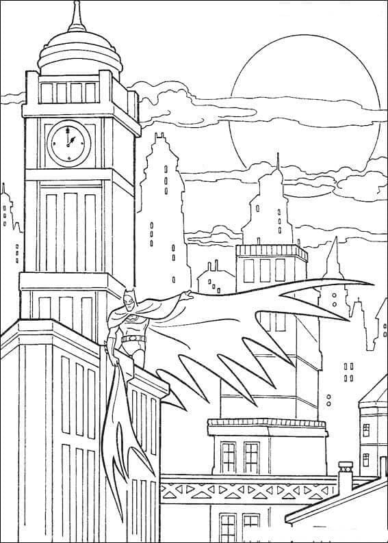 배트맨 3 coloring page