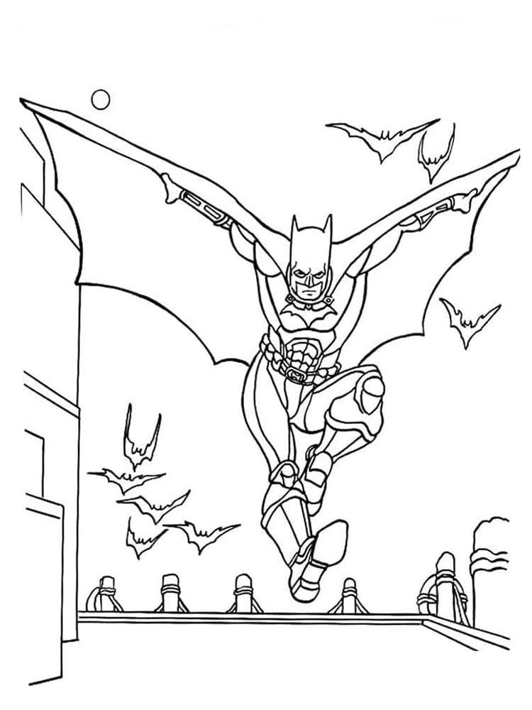 배트맨 7 coloring page