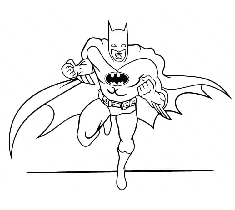 배트맨 이미지 coloring page