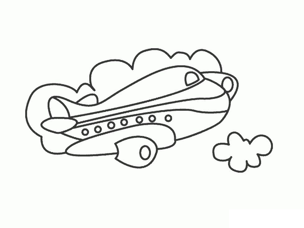 비행기 – 시트 11 coloring page