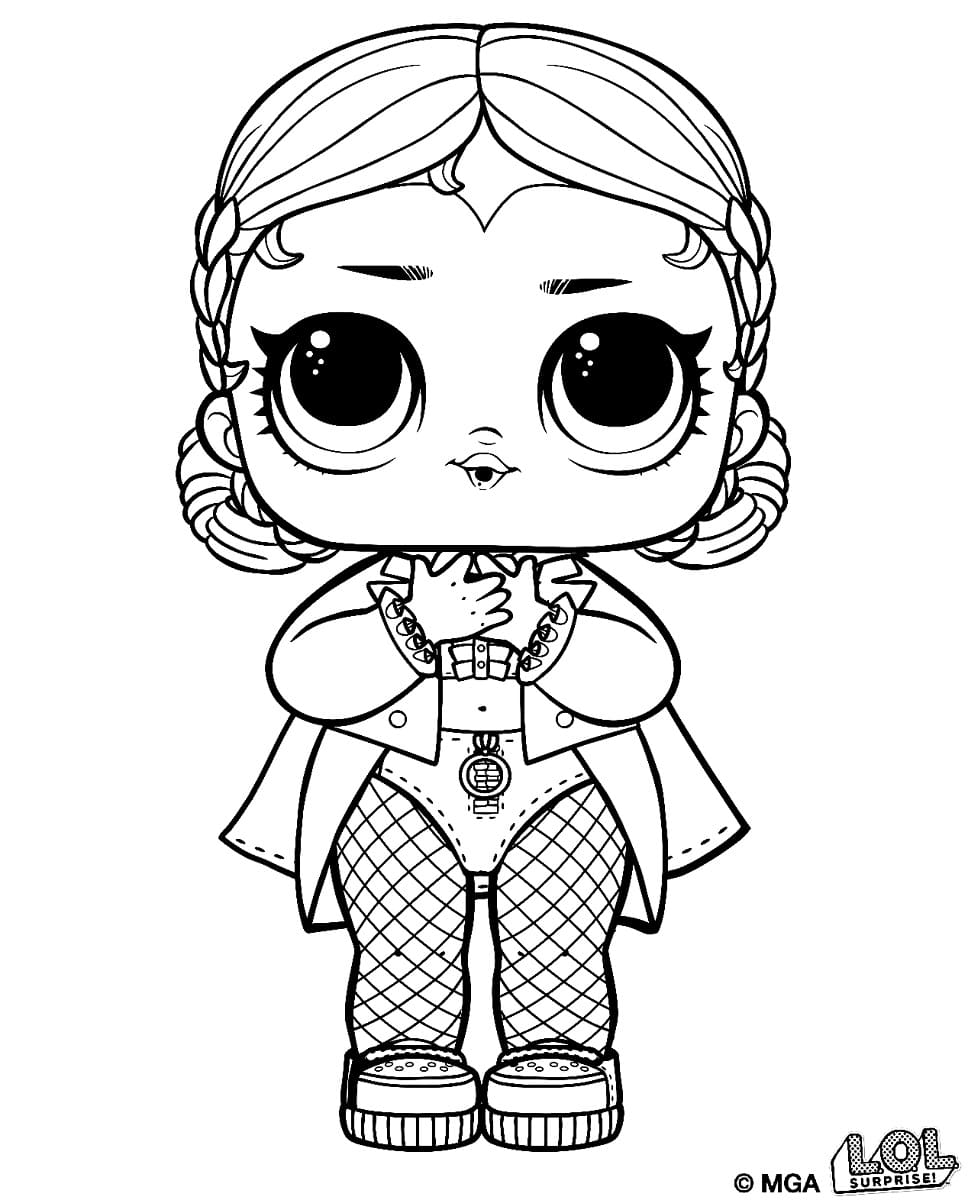 Countess LOL coloring page
