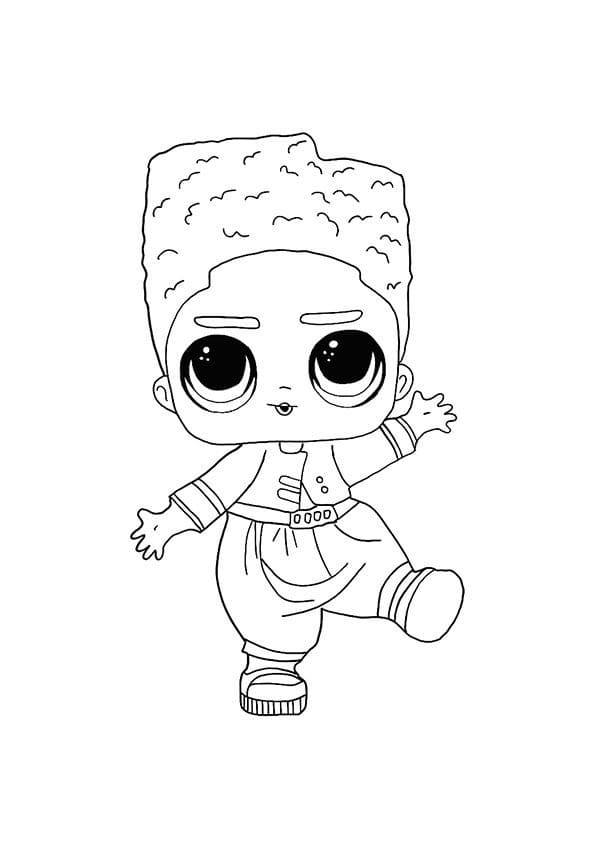 Da Fresh LOL Surprise Hairvibes coloring page
