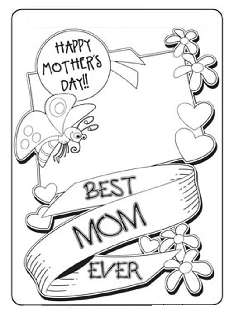 어머니의 날 2 coloring page