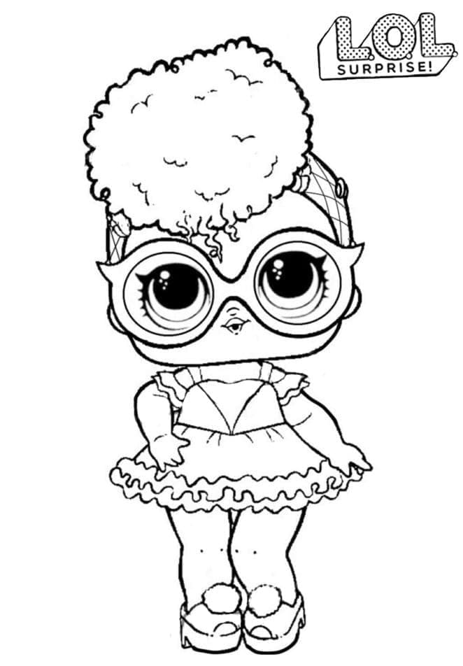 Goodie LOL coloring page