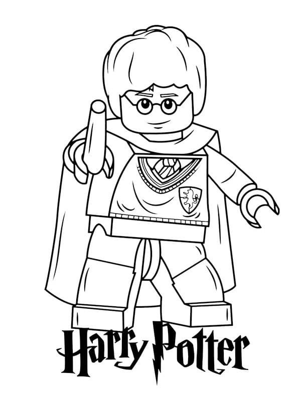 해리 포터 레고 coloring page
