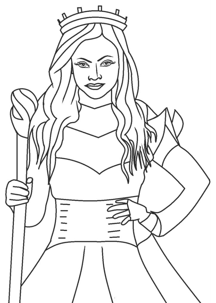 자손 오드리 coloring page