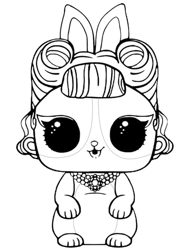 Jitter Critter LOL coloring page