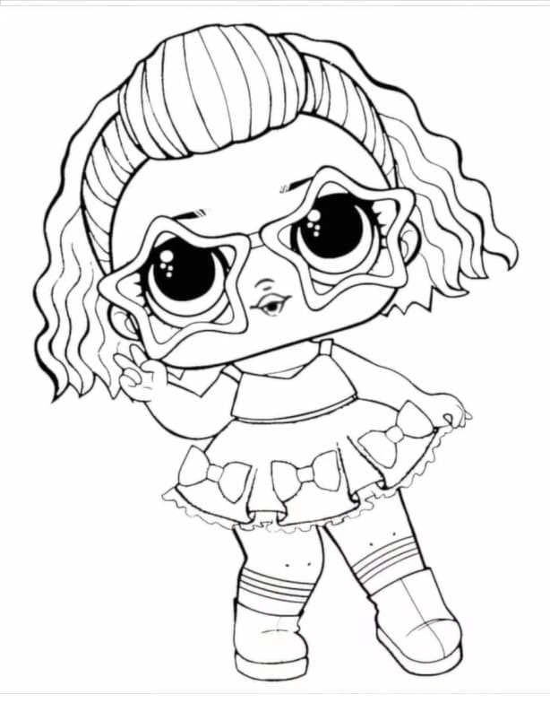 Jubilee LOL coloring page