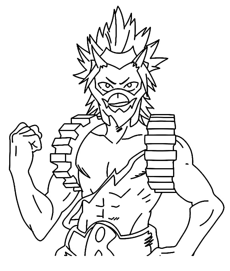 키리시마 에이지로 coloring page