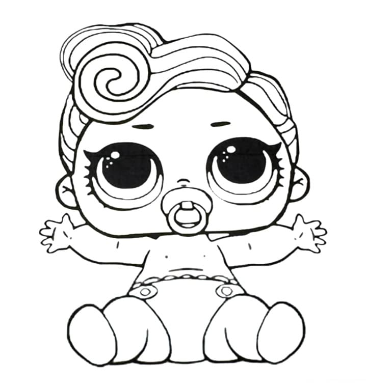 Lil Bhaddie LOL coloring page