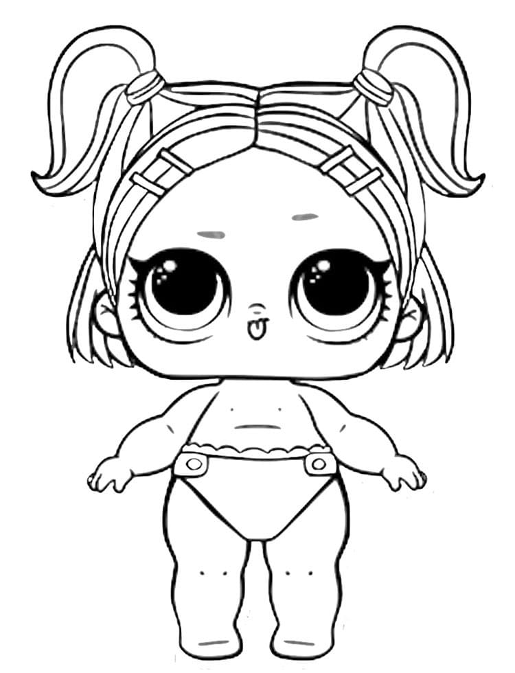 Lil V.R.Q.T LOL coloring page