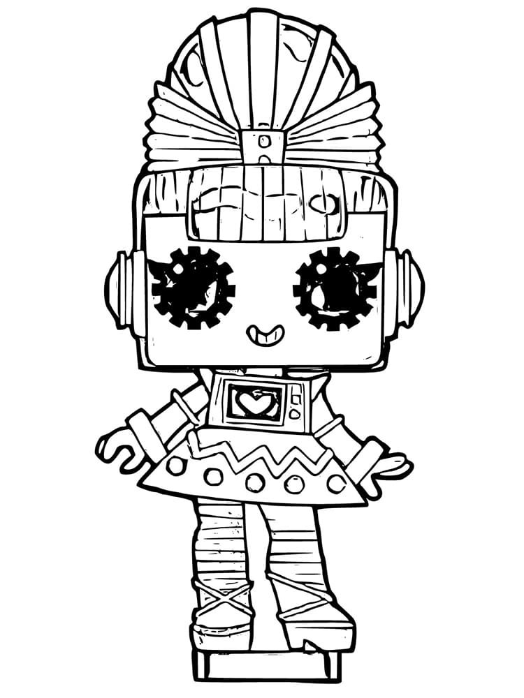 MKOVR LOL Tiny Toys coloring page