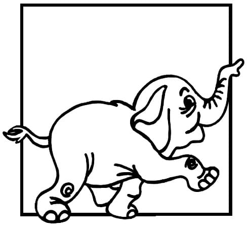 무료 인쇄 가능한 아기 코끼리